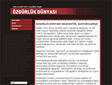 Tablet Screenshot of ozgurlukdunyasi.org